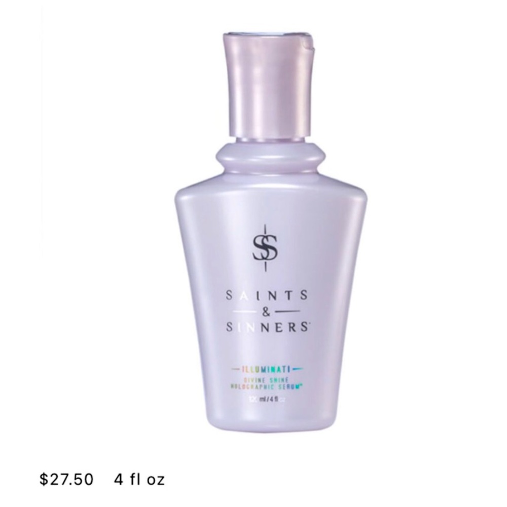 NWT Saints & Sinners holographic hair serum